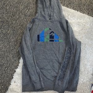 Quicksilver boys large hoodie fits a womens small/medium